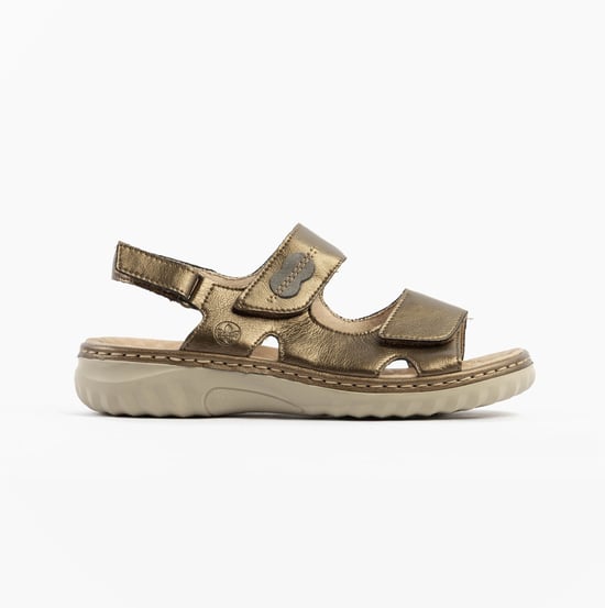 Rieker 60462-90 Womens Sandals Bronze - Image 1