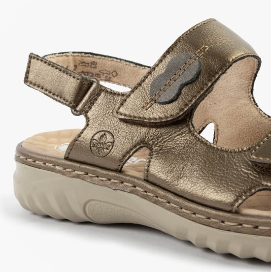 Rieker 60462-90 Womens Sandals Bronze - Image 6