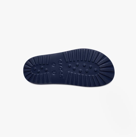 Crocs 210625-410 Classic Fisherman Unisex Kids Sandals Navy - Image 3