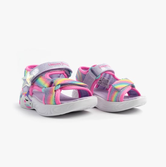 Skechers Unicorn Dreams Sandal - Dreamy Girls Sandals Lavender Multi - Image 4