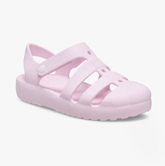 Crocs Classic Fisherman Girls Sandals Pink Milk - Image 6