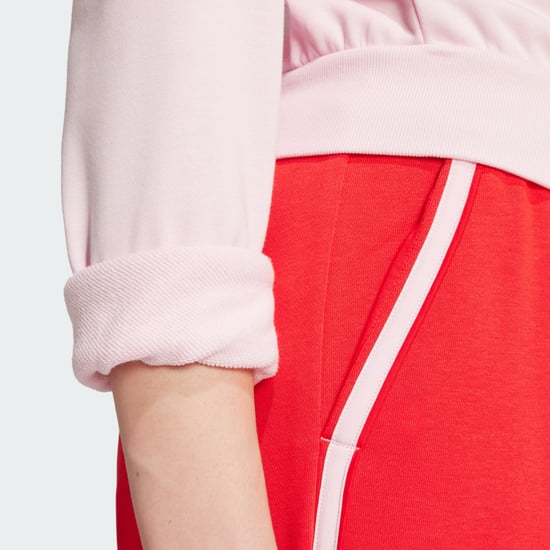Essentials Color Pop French Terry Crop Quarter-Zip Track Jacket - Image 5