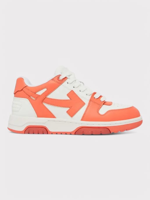 Off-White Wmns Out of Office 'Coral Red' - Image 1