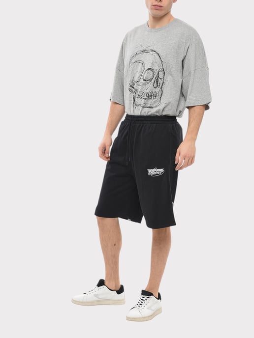 Off-White Exactly The Opposite Arrow Skate Sweatshorts Black - Image 4