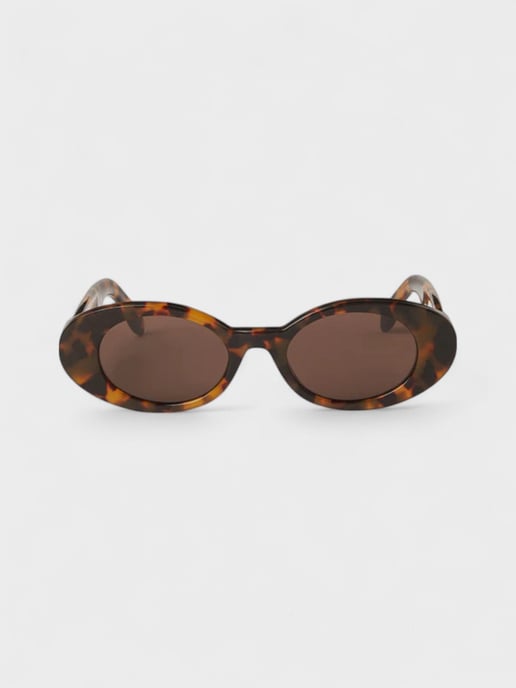 Palm Angels Gilroy Sunglasses Havana Brown - Image 1
