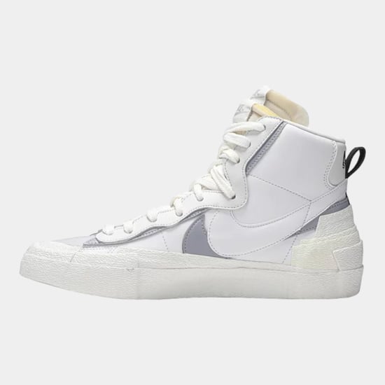 Nike sacai x Blazer Mid 'White Grey' - Image 2