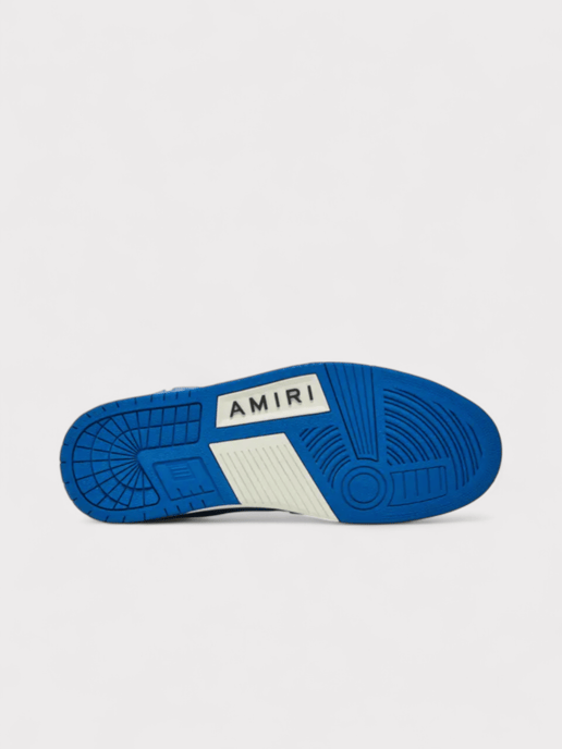 Amiri Skel Top Hi Blauw/Wit - Image 4