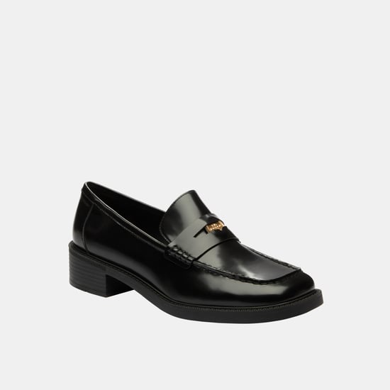 Square Toe Leather Loafer - Image 1