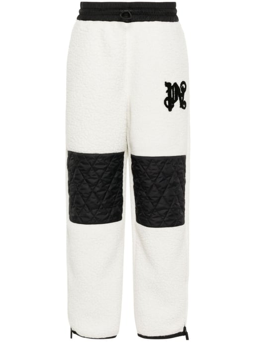 Palm Angels Monogram Ski Pants White Black - Image 1