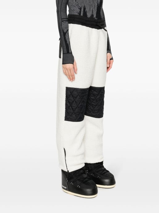 Palm Angels Monogram Ski Pants White Black - Image 3
