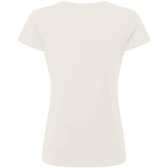 Russell Womens/Ladies Authentic Ringspun Cotton Classic T-Shirt (Natural) - Image 2