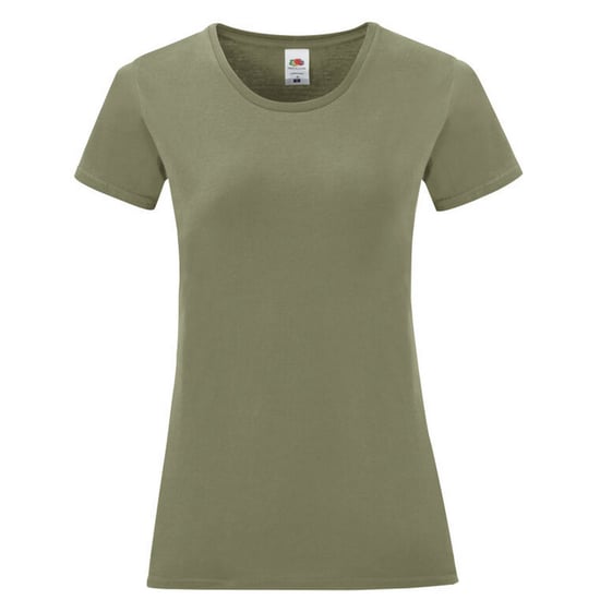 Fruit of the Loom Dames/dames Iconisch 150 T-Shirt (Klassieke Olijf) - Image 1