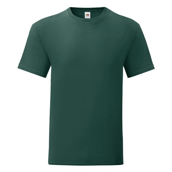 Fruit Of The Loom Heren Iconisch T-shirt (Forest Groen) - Image 1