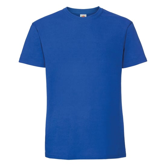 Fruit Of The Loom Mens Ringspun Premium T-Shirt (Royal) - Image 1