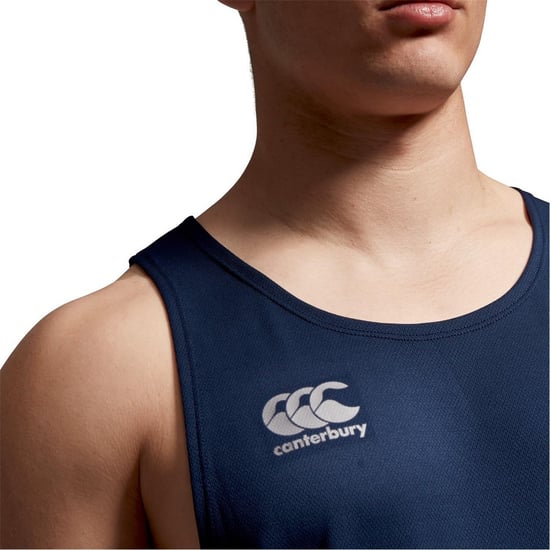 Canterbury Mens Super Light Tank Top (Navy) - Image 3