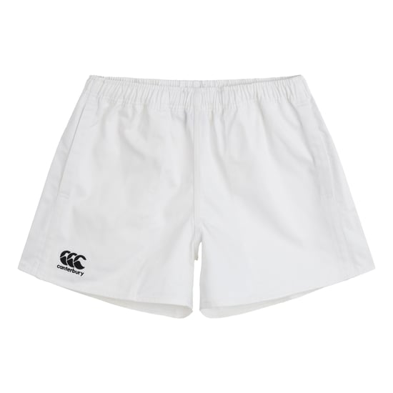 Canterbury Mens Professional Cotton Shorts (White) - Image 1