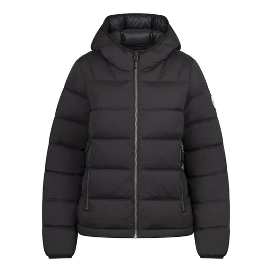 Trespass Womens/Ladies Rollins Hooded Jacket (Black) - Image 1