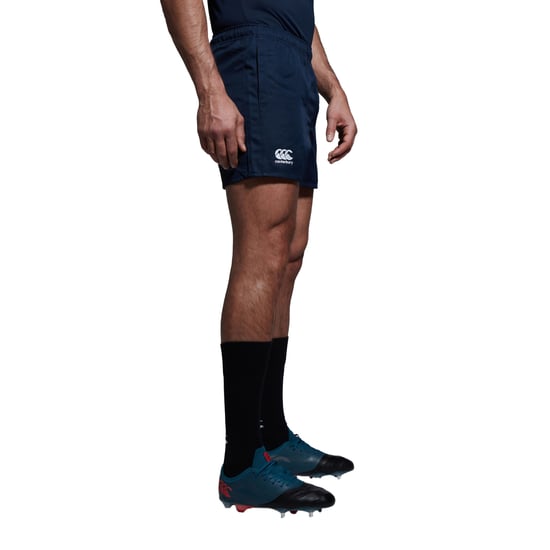 Canterbury Mens Professional Polyester Shorts (Navy) - Image 3