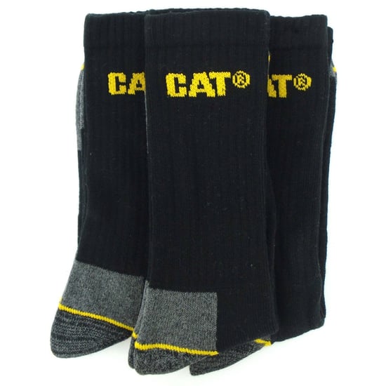 Caterpillar Bemanningswerksok - 3-pakket / herensokken (Zwart) - Image 2