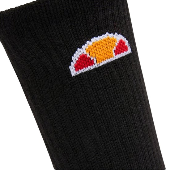 Ellesse Heren Tisbi Crew Sokken (Set van 3) (Zwart) - Image 3