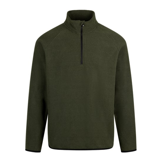 Trespass Wetherill Fleece Top för herrar (Mörk vinstock) - Image 1