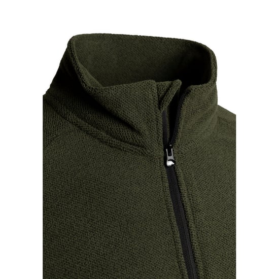 Trespass Wetherill Fleece Top för herrar (Mörk vinstock) - Image 3