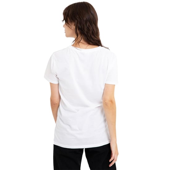 K-Pop Demon Hunters Womens/Ladies Huntr/X Panel T-Shirt (White) - Image 4