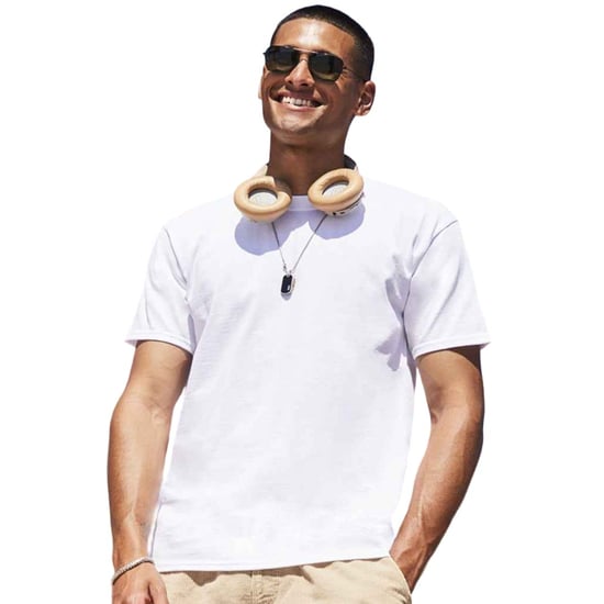 Fruit of the Loom Unisex Adult Heavy Cotton T-Shirt (White) - Image 5