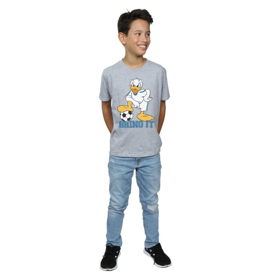 Disney Jongens Donald Duck Breng het T-shirt (Sportgrijs) - Image 4