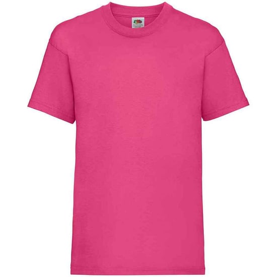 Fruit of the Loom Childrens/Kids Valueweight T-Shirt (Fuchsia) - Image 1