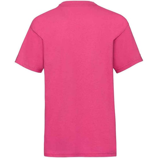 Fruit of the Loom Childrens/Kids Valueweight T-Shirt (Fuchsia) - Image 2