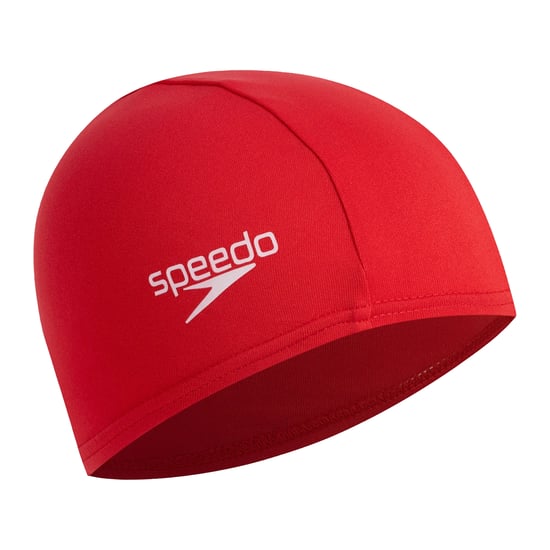 Speedo Unisex Volwassen Polyester Zwemcap (Rood) - Image 1