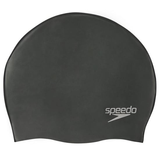 Speedo Unisex Adult Silicone Swimming Cap (Black) - Image 1