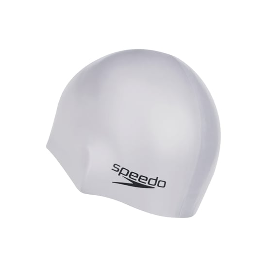 Speedo Unisex Adult Silicone Swimming Cap (Grey) - Image 2