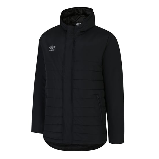 Umbro Childrens/Kids Water Resistant Padded Jacket (Black) - Image 1