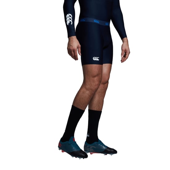 Canterbury Mens Thermoreg Training Base Layer Shorts (Navy) - Image 3
