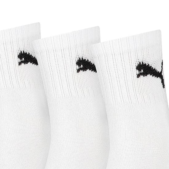 Puma Unisex Volwassen Bemanningsleden Sokken (Pakket van 3) (Wit) - Image 3