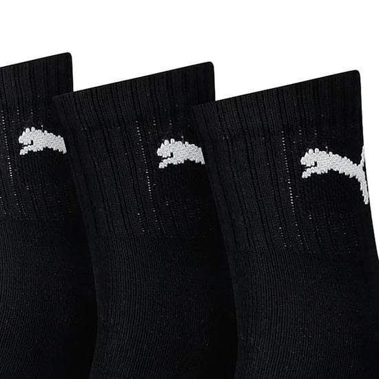 Puma Unisex Volwassen Bemanningsleden Sokken (Pakket van 3) (Zwart) - Image 3