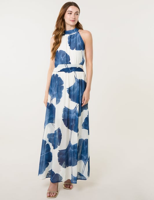 Halter Neck Occasion Dress - Image 2