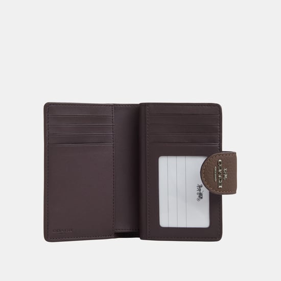 Medium Corner Zip Wallet in Pebbled Leather - Image 2
