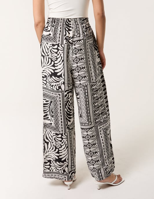Abstract Print Trousers - Image 4