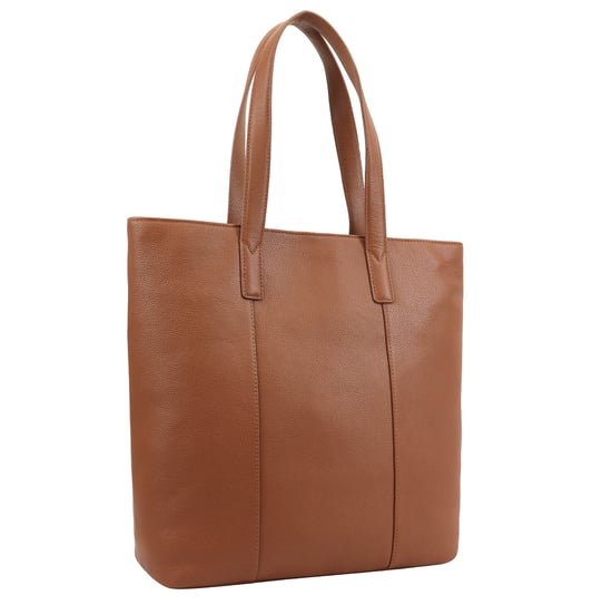 Edyln Brown Leather Shoulder Bag - Image 2