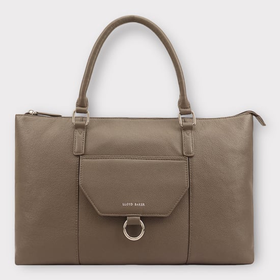Dariah Brown Leather Shoulder Bag - Image 1