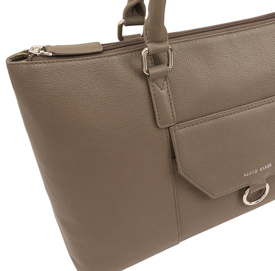 Dariah Brown Leather Shoulder Bag - Image 3