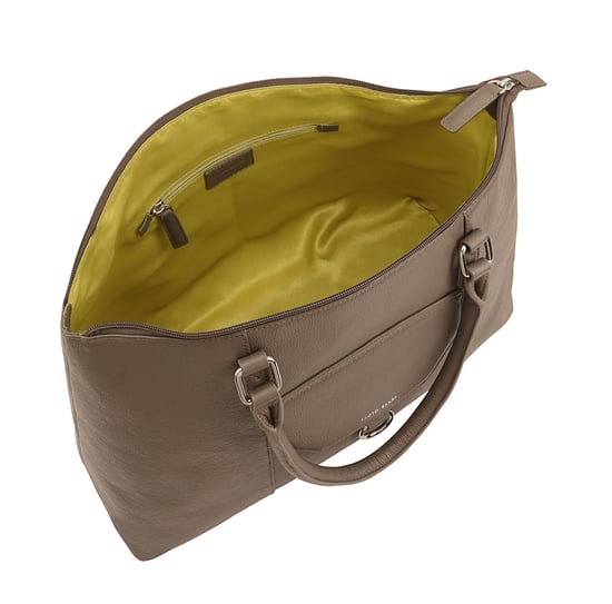 Dariah Brown Leather Shoulder Bag - Image 4