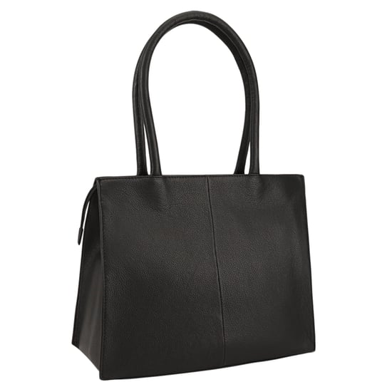 Dixie Black Leather Shoulder Bag - Image 1