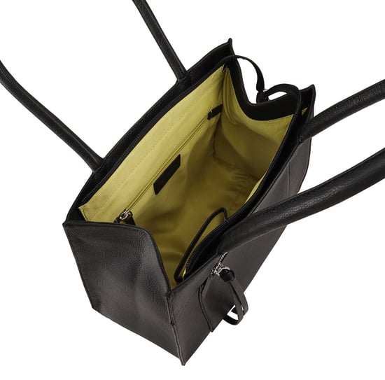 Dixie Black Leather Shoulder Bag - Image 5