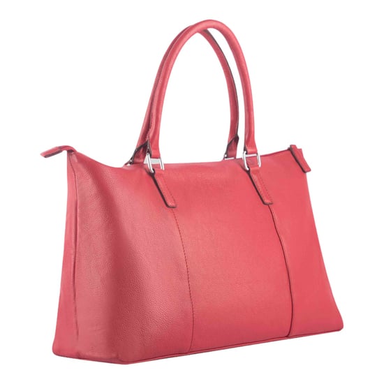Dariah Red Leather Shoulder Bag - Image 5