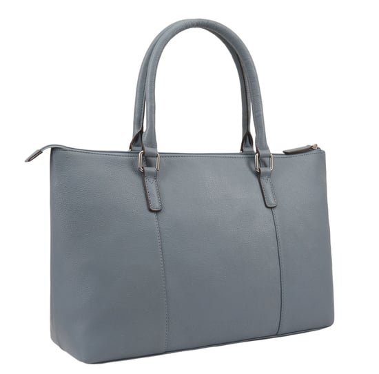 Dariah Blue Leather Shoulder Bag - Image 2