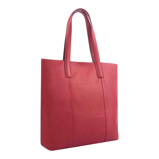 Edyln Red Leather Shoulder Bag - Image 3